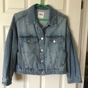 NWOT Oversized Denim Jacket